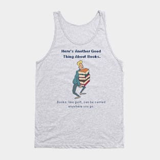 Here's Another Good Thing About Books. 8bit Pixel Art Tank Top